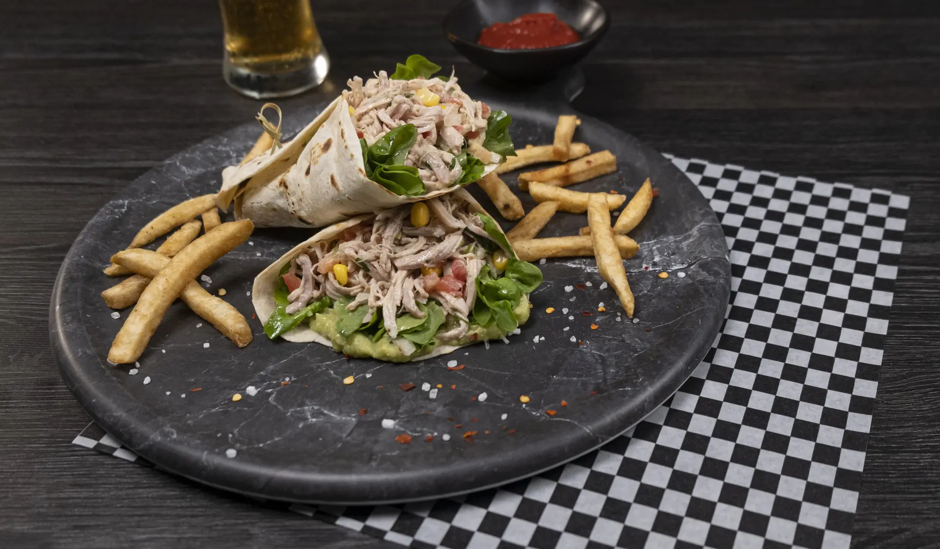 Wrap de Falda Desmechada